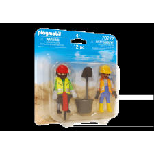 Építőmunkás Duo Pack playmobil