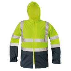  EPPING kabát fényvisszave sárga/navy L