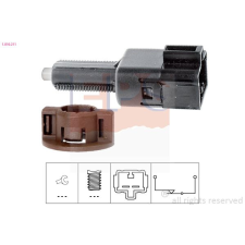 EPS Féklámpakapcsoló EPS 1.810.211 autóalkatrész