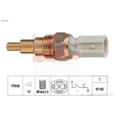 EPS hőkapcsoló, hűtőventilátor EPS 1.850.189 autóalkatrész