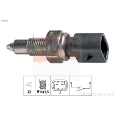 EPS kapcsoló, tolatólámpa EPS 1.860.038 autóalkatrész
