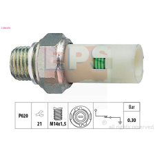 EPS Olajnyomás-kapcsoló EPS 1.800.076 autóalkatrész