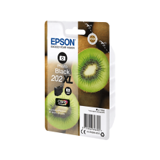 Epson 202XL Kiwi eredeti tintapatron, fotófekete, 7,9ml (C13T02H14010) nyomtatópatron & toner
