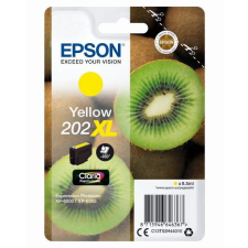 Epson 202XL (T02H4) sárga XL EREDETI TINTAPATRON, ~650 oldal nyomtatópatron & toner
