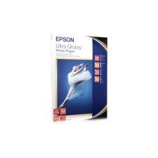 Epson A/4 Ultra Fényes Fotópapír 15Lap 300g (Eredeti) fotópapír