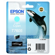 Epson C13T76054010 T7605 Light cián tintapatron 26ml (eredeti) nyomtatópatron & toner