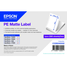 Epson fehér matt inkjet 203mm x 305mm 500 címke/tekercs nyomtató kellék