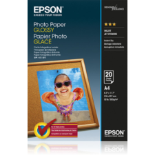 Epson fényes fotópapír (A4, 20 lap, 200g) fotópapír