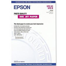 Epson Fényképminőségű fotópapír A3+, 100 lap, 102g (C13S041069) fotópapír