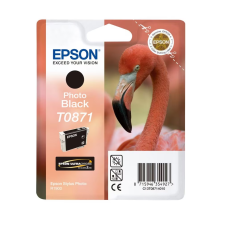 Epson Flamingo T0871 tintapatron 1 dB Eredeti Fotó fekete (C13T08714010) nyomtatópatron & toner