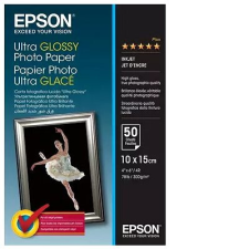 Epson fotópapír Ultra Glossy - 10x15cm - 50 lap fotópapír