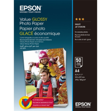 Epson fotópapír value glossy photo paper - a4 - 50 lap c13s400036 fotópapír