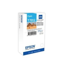 Epson Ink Catridge T7012 XXL Cyan 3400 oldal (C13T70124010) nyomtatópatron & toner