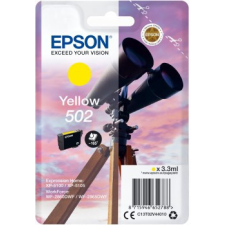 Epson Nr.502 sárga tinta (C13T02V44010) 3,3ml (≈165 oldal) nyomtatópatron & toner