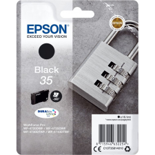 Epson Padlock C13T35814010 tintapatron 1 db Eredeti Standard teljesítmény Fekete (C13T35814010) nyomtatópatron & toner