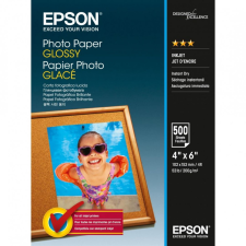 Epson Photo Paper Glossy 200g 10x15cm 500db Fényes Fotópapír fotópapír