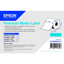 Epson prémium címke (C33S045417) nyomtató kellék