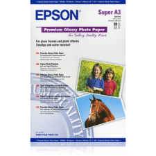 Epson prémium fényes fotópapír (A3+, 20 lap, 250g) fotópapír