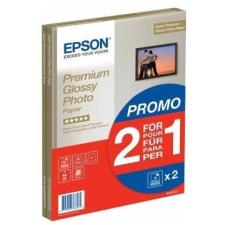 Epson Premium Glossy Photo A4 15 lap + második csomag papír ingyen fotópapír
