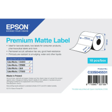 Epson Prémium Matt inkjet 102mm x 51mm 650 címke/tekercs nyomtató kellék