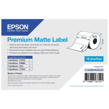 Epson Premium Matte címke (C33S045532) (C33S045532) információs címke