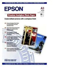 Epson Premium Semigloss Photo Paper A3+, 250 g, 20 lap fotópapír