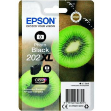  Epson T02H1 (202XL) fotó fekete eredeti tintapatron nyomtatópatron & toner