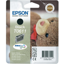 Epson - T0611 BLACK EREDETI TINTAPATRON nyomtatópatron & toner