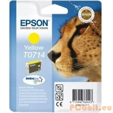  Epson T0714 Patron Yellow 5,5ml (Eredeti) nyomtatópatron & toner