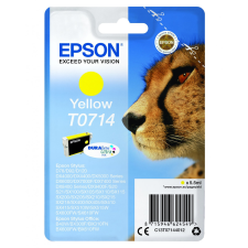 Epson T0714 Tintapatron Yellow 5,5ml nyomtatópatron & toner