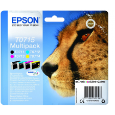 Epson T0715 Tintapatron Multipack 23,9ml nyomtatópatron & toner
