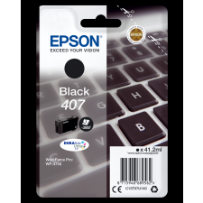 Epson t07u1 tintapatron black 41,2 ml no.407 nyomtatópatron & toner