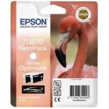  Epson T0870 gloss optimizer eredeti tintapatron nyomtatópatron & toner