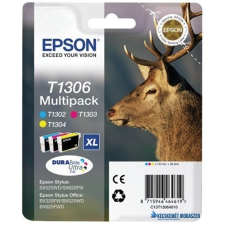 Epson T13064010 Tintapatron multipack Stylus 525WD nyomtatóhoz, EPSON, c+m+y, 30,3ml nyomtatópatron & toner