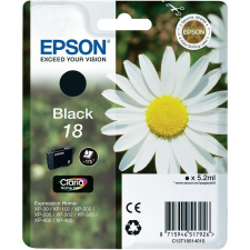 Epson T1801 tintapatron - fekete (C13T18014012) nyomtatópatron & toner
