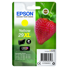 Epson T2994 (Nr. 29XL) sárga EREDETI TINTAPATRON (~450 oldal) nyomtatópatron & toner