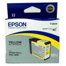 Epson T5804 sárga eredeti tintapatron nyomtatópatron & toner