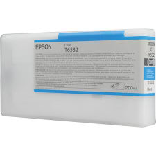 Epson T6532 Cyan tintapatron eredeti 200 ml C13T653200 nyomtatópatron & toner