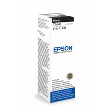 Epson T66414A10 Tinta L100, 200mfp nyomtatókhoz, EPSON, fekete, 70ml (TJE66414) nyomtatópatron & toner