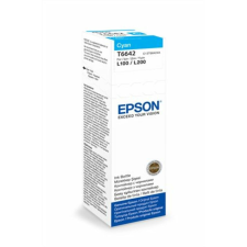 Epson T66424A10 Tinta L100, 200mfp nyomtatókhoz, EPSON, cián, 70ml (TJE66424) nyomtatópatron & toner