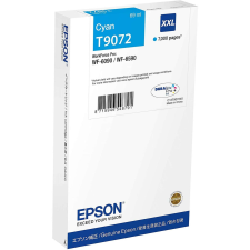 Epson T9072 Cyan tintapatron eredeti 7K C13T907240 nyomtatópatron & toner