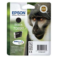Epson Tinta EPSON T0891BK fekete 5,8ml nyomtatópatron & toner