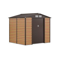  EPT STABIL FÉM KERTI TÁROLÓ 407 - 213 x 191 CM - BARNA kerti tárolás