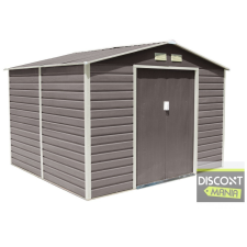  EPT STABIL FÉM KERTI TÁROLÓ 529 - 277 X 191 CM - SZÜRKE kerti tárolás