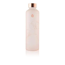 Equa Kulacs, 750 ml, üveg, EQUA "Mismatch Bloom" kulacs, kulacstartó