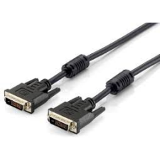 Equip 118933 DVI kábel 3 M DVI-D Fekete (118933) kábel és adapter