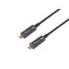Equip 119462 USB Type-C apa - USB Type-C apa 3.2 Gen 2 Adat és töltő kábel - Fekete (10m)