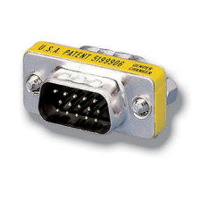 Equip 124320 csatlakozó átlakító HDB15 Ezüst (124320) kábel és adapter