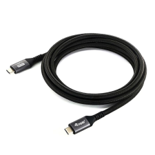 Equip 128382 USB kábel 2 M USB4 Gen 2x2 USB C Fekete (128382) kábel és adapter