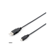 Equip 128523 USB 2.0 A-microB kábel apa/apa 1,8m (128523) kábel és adapter